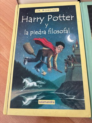 Saga harry potter 4 primeras ediciones