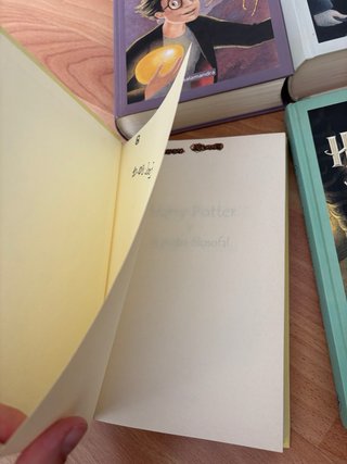 Saga harry potter 4 primeras ediciones