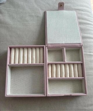 Joyero Organizador Rosa