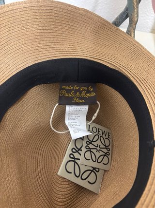 Sombrero Loewe Talla Única Marrón Multicolor