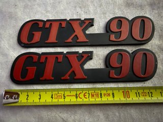 2 Emblemas Renault Super 5 GTX 90