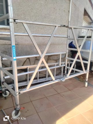 Andamio Plegable Aluminio movible