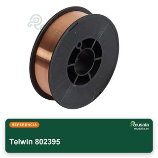 Telwin 802395 bobina hilo soldar acero
