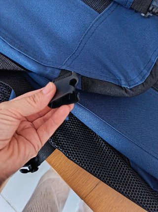 Transportín Plegable Perro/Gato Azul