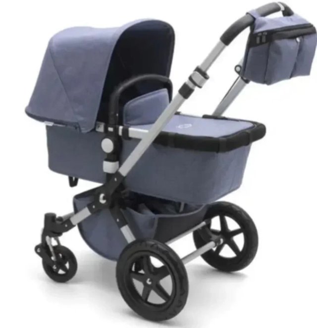 Cesta de compras/ porta objetos Azul Melange Nueva
