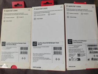 Pack 3 fundas originales OnePlus