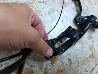 Freno Trasero Shimano MT520 Doble Pistón