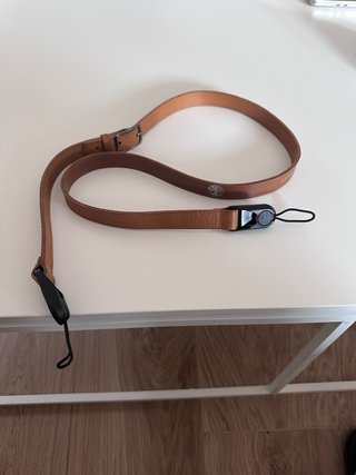 Correa de piel Luna Strap para cámara