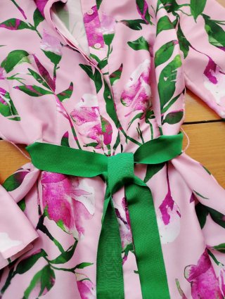 Vestido floral Carolina Herrera