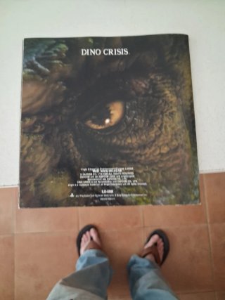 Dino Crisis PS1 PAL Inglés/Alemán
