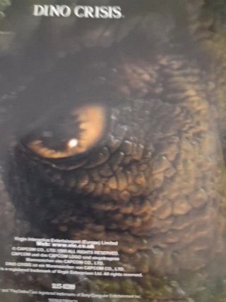 Dino Crisis PS1 PAL Inglés/Alemán