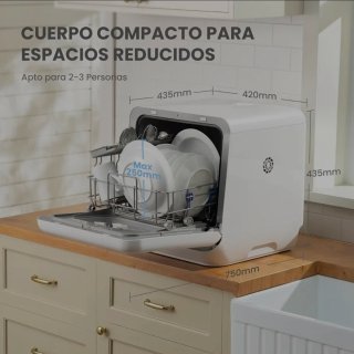 Lavavajillas compacto Comfee CDWMTO201D Blanco