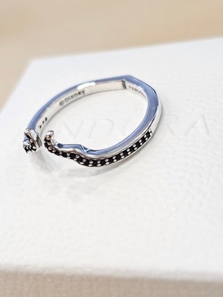 Anillo Pandora Maléfica Talla 56+caja