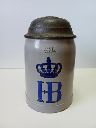 Jarra de 1900 Cerveza HB Origen Alemán