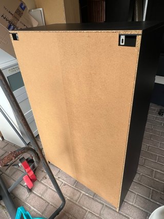 Mueble 4 cajones Ikea negro