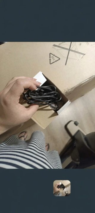 Bicicleta estática nueva con su caja