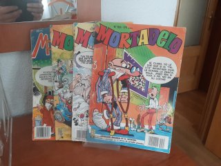 Lote 4 revistas Mortadelo.