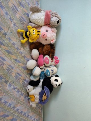 Lote de 8 Peluches Variados