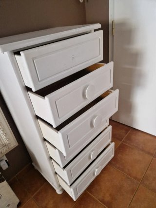 Sinfonier blanco de madera