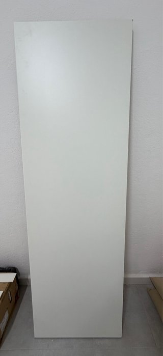 Encimera de madera color blanco