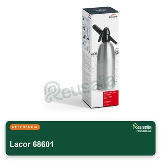 Bottiglia sifone Lacor 68601 CO2 1 litro