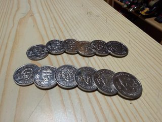 12 Monedas Selección Española 2000