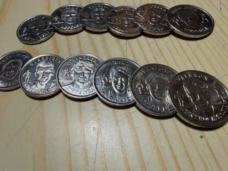 12 Monedas Selección Española 2000