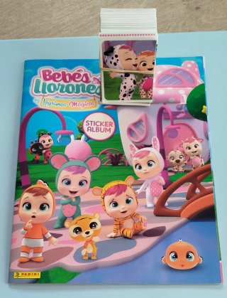 Cromos Bebés Llorones Sticker Album