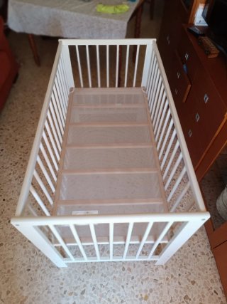 Cuna Ikea con Colchón ECUS Kids