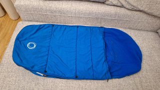Saco para carrito Bugaboo verde con regalo del azu