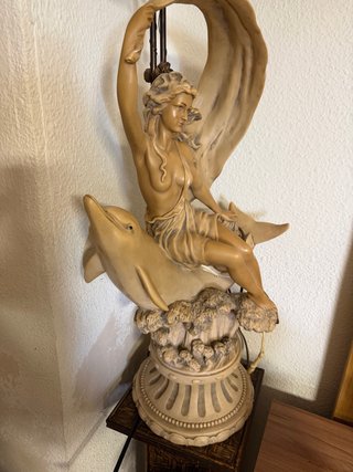 Lámpara Vintage de Sirena