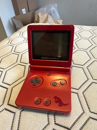 Nintendo Game Boy Advance SP Groudon Edition