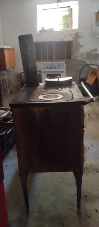 Cocina de leña
