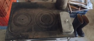 Cocina de leña