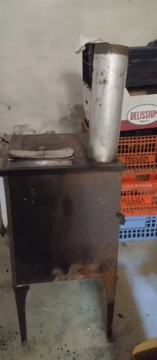 Cocina de leña