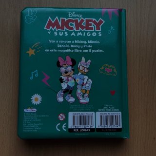 Libro puzle Mickey Mouse