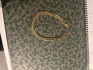 Pulsera esclava de oro