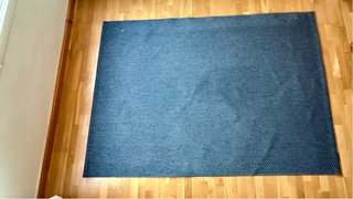 Alfombra de Salón IKEA gris  oscuro modelo MORUM