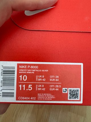 Zapatillas Nike P-6000 Plata y Turquesa
