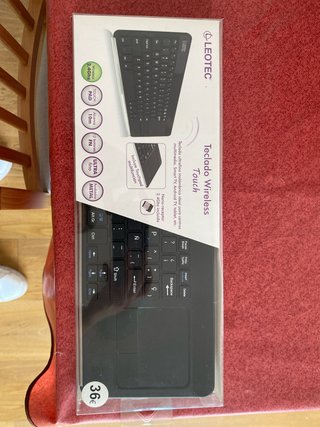 Teclado Inalámbrico Leotec con Touchpad