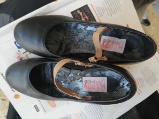 Zapatos de Flamenco para Niña Talla 28