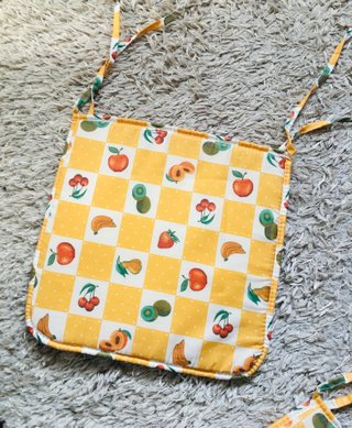 Set de 2 Cojines Silla Frutas
