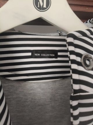 Chaquetón de rayas marinero