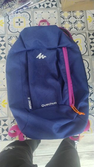 Zainetto Quechua Arpenaz 10 Blu/Rosa