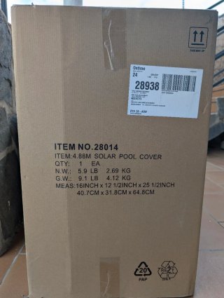 Cobertor Solar para Piscina 4.88m