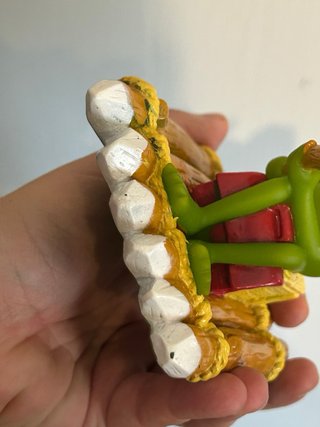 Muñeco Rana Gustavo Kermit Balsa Igel 2000