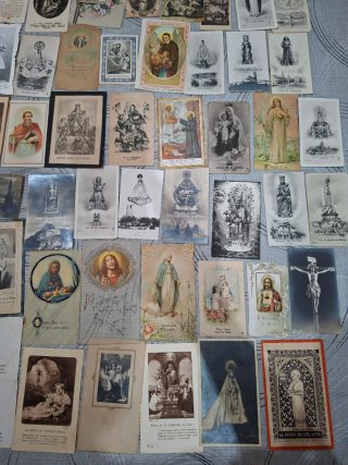 76 Estampitas Religiosas Antiguas