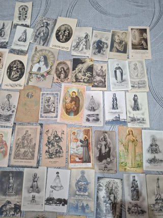 76 Estampitas Religiosas Antiguas