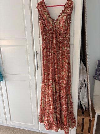 Vestido Largo Estampado Veraniego