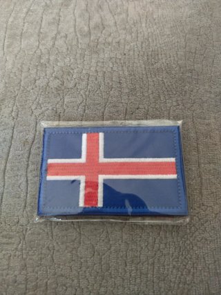Parche bordado Islandia
